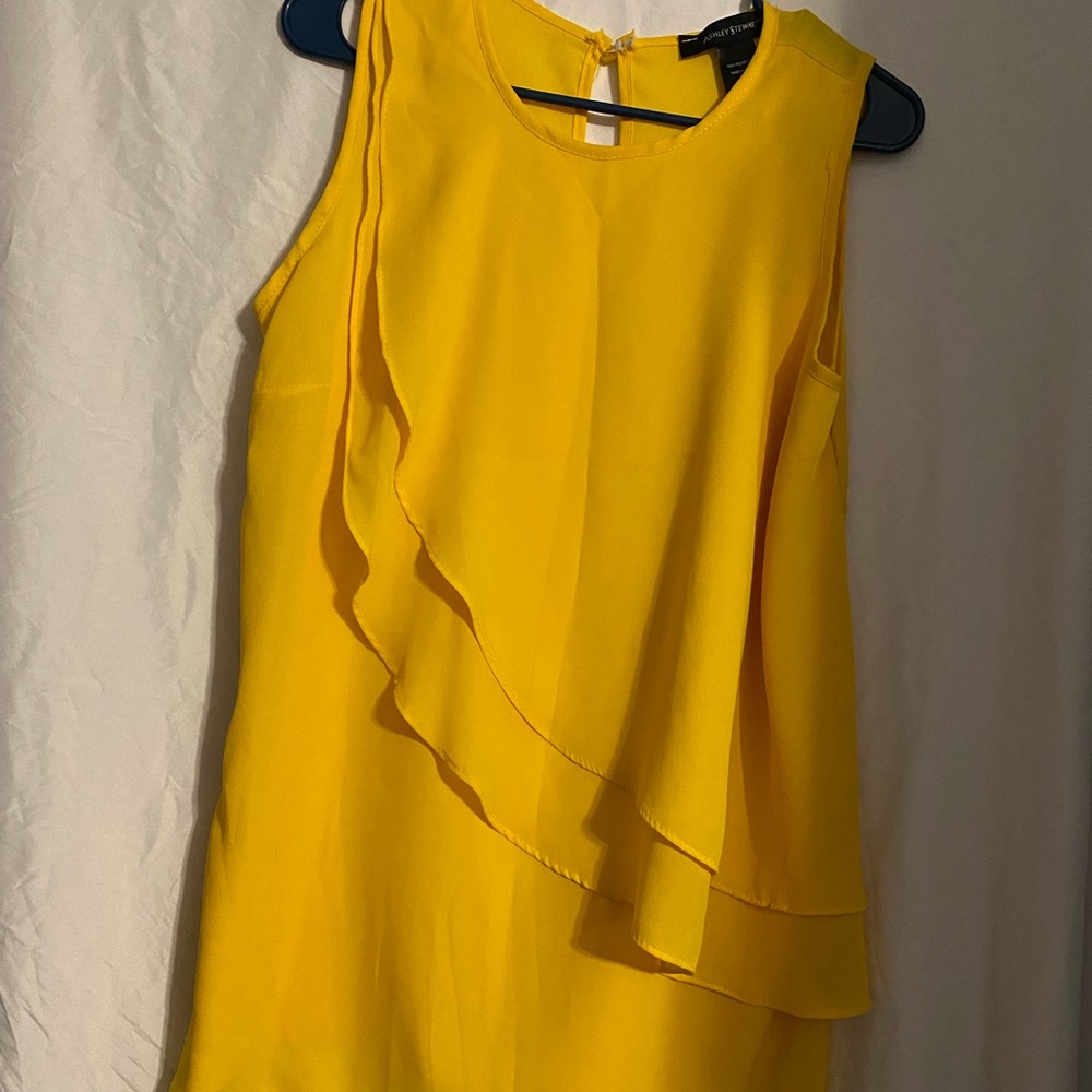 Women's sleeveless blouse by Ashley Stewart